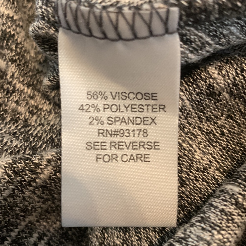 Workshop Republic Clothes Black Gray and White Thick T with Rolled Sleev… - Picture 8 of 11